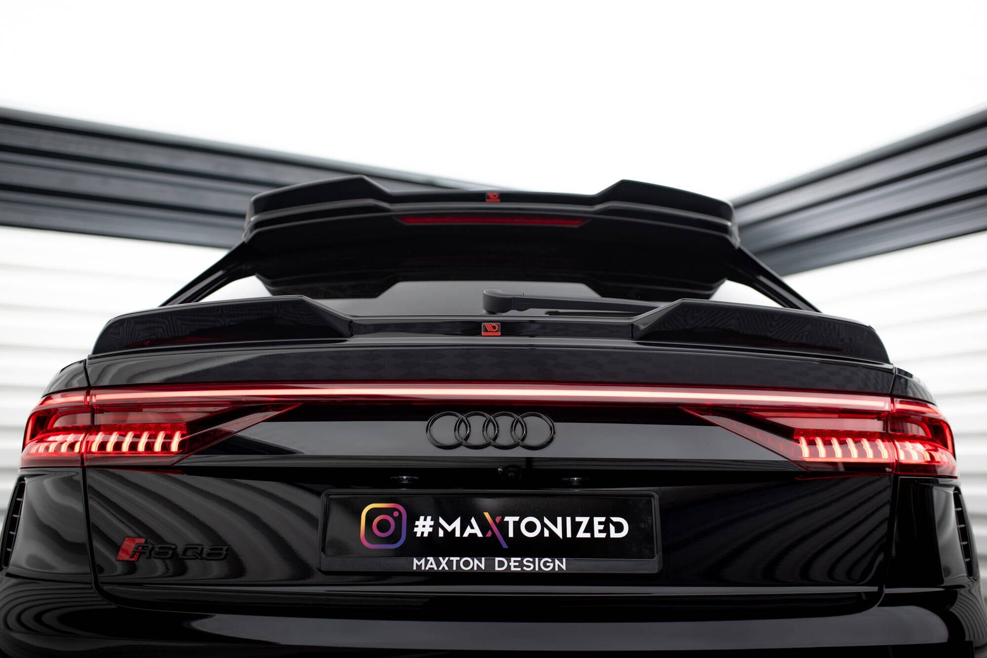 Audi RSQ8 4M - 3D Heckspoiler Kofferraum Lippe Maxton Design